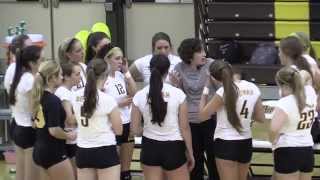 2014 Rowan Volleyball  NJAC AllConference [upl. by Ahsimot580]