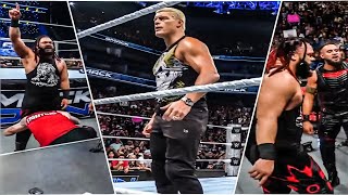 The bloodline vs Street profits amp Kevin Owens SmackDown [upl. by Kotto]