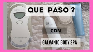 NU SKINNU SKIN GALVANICA SPA GALVANICA CORPORAL COMO USAR LA GALVANICA CORPORAL [upl. by Bran]