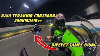 ZX25R BAYU AGUNG vs CBR250R GRAVLY [upl. by Ahsinad]