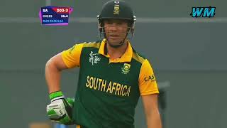 AB De Villiers Brilliant Knock  vs New Zealand  World Cup 2015  at Auckland [upl. by Ydneh]