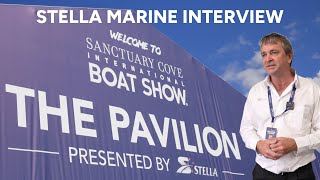 Stella Marine Interview  Sanctuary Cove Boat Show [upl. by Jotham637]