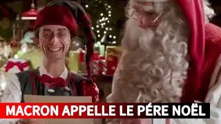 Macron arrive à joindre le Père Noël [upl. by Sayers959]