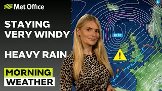 241124 – Unsettled weather continues– Morning Weather Forecast UK – Met Office Weather [upl. by Adnirual136]