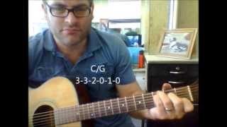 How to play CG guitar chord Slash Chords [upl. by Draw]