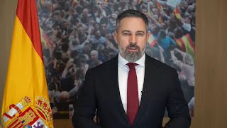 🔴 URGENTE Declaración Institucional de Santiago Abascal ante la MEGACORRUPCIÓN que implica al PSOE [upl. by Ettennahs599]