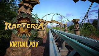 Rapterra Front Seat Virtual POV  New Wing Coaster Kings Dominion [upl. by Ledoux159]