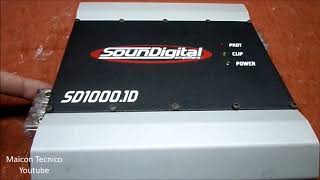 Modulo Soundigital SD10001D  Não liga [upl. by El]