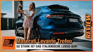 Maserati Levante Trofeo im Test 2022 So stark ist das italienische LuxusSUV Fahrbericht  Review [upl. by Hildagarde]