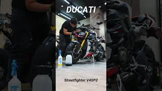 Ducati Streetfighter V4 SP2  全車犀牛皮 [upl. by Yema]