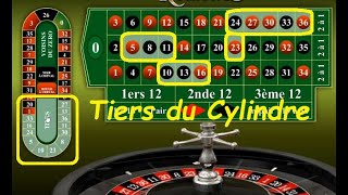 Roulette Stratégie  Tiers du Cylindre  cest au bonheur la chance [upl. by Yrok]