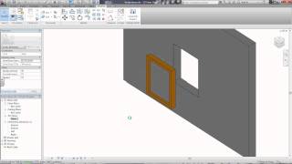 Autodesk Revit Create glass object in Window family  Glas plaatsen in kozijn family  TUTORIAL [upl. by Anairb299]