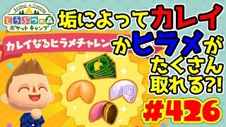 垢によって捕獲率違う？！【ポケ森】426 カレイなるヒラメチャレンジ紹介とミニハニワ終了報告！ [upl. by Aciram]