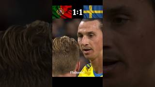 Portugal Vs Sweden 2013 World Cup Quailifiers Match Highlights 🇸🇪🤯🇵🇹 shorts viralshorts fotball [upl. by Blasius]