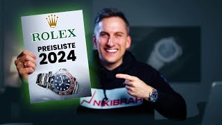 HIER ist die neue RolexPreisliste Rolex Preiserhöhung 2024 [upl. by Yreffeg815]