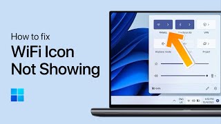 How To Fix WiFi Icon Not Showing up on Windows Taskbar [upl. by Liza508]