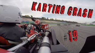 karting crash compilation 19 [upl. by Llednohs]