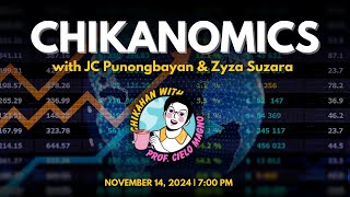 Chikanomics with Zyza Suzara amp JC Punongbayan [upl. by Persas]