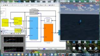 Simulation for a Quadrotor [upl. by Ninahs]