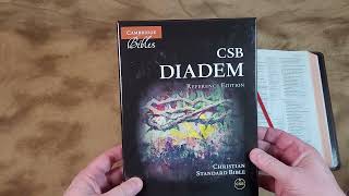 Cambridge CSB Diadem Bible Review [upl. by Ayoj10]