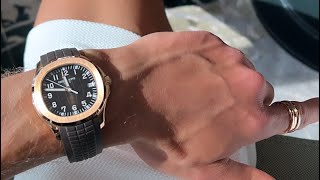 Patek Philippe Aquanaut 5167R Rose Gold [upl. by Eelame]