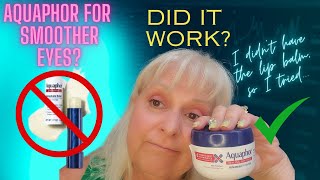 Aquaphor for my eyes but not the lip balm Did it work [upl. by Okire]