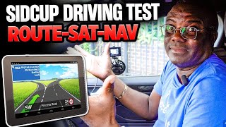 Sidcup Driving Test Route  With SatNav  Driving theory uk [upl. by Boudreaux]