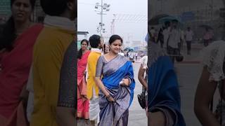 Actress Raasi With Daughter And Husband Visits Tirumala [upl. by Akeret870]