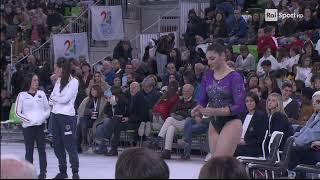 Manila Esposito  Trave  Ginnastica Grand Prix 2024 Genova  Rai Sport HD [upl. by River]