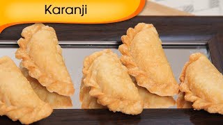 How To Make Karanji  करंजी  Gujiya Recipe  Diwali Special Recipe  Indian Sweets By Ruchi [upl. by Noiemad567]