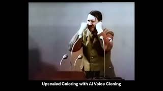 What Would Hitler Have Sounded Like in English [upl. by Eahsram]