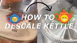 Cleaning the kettle with citric acid – it works An easy way to descale a kettle  NotWithoutFood [upl. by Nazay]