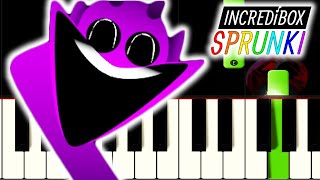 Incredibox Sprunki Phase 4 on PIANO [upl. by Hoffman196]