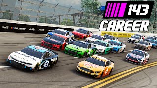 OVERTIME PHOTO FINISH PRODUCES FIRST TIME WINNER  NASCAR Heat 5 Career Mode 143 [upl. by Ellenoj]