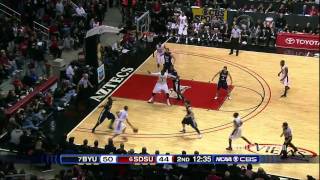 BYUs Jimmer Fredette Destroys SDSU [upl. by Norok]