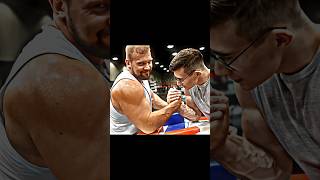 Devon Larratt showed real strength of Sarychev 🥶 armwrestling trending devonlarratt shorts [upl. by Aekan]