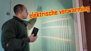 Elektrische vloerverwarming aanleggen Tiny House Alma Techniek [upl. by Namruht]