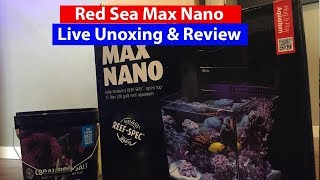 Red Sea Max Nano Unboxing Review and Setup [upl. by Mun]