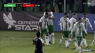 ⚽🔥 ¡GOL DE ROBINSON FLORES  Antigua GFC 10 CSD Xelajú MC  GuatemalaEnFOX [upl. by Nnaeilsel]