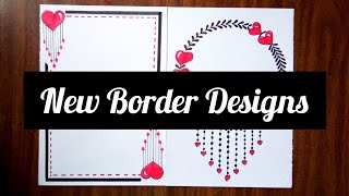 NEW BORDER DESIGNS FOR PROJECTPROJECT WORK DESIGNSPORTFOLIO DESIGNASSIGNMENT FRONT PAGE DESIGN [upl. by Megan594]