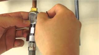 How To Install the Feed Water and Drain Saddle Adapter For Your RO System  APEC Water Part 3 [upl. by Tucker]