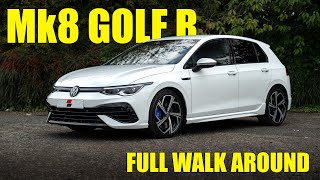 VW Mk8 Golf R  Full Walk Around Video [upl. by Georas]