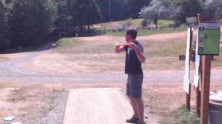 Disc Golf Hole In One Hornings Hideout Canyon Course Micah Krock [upl. by Gregorio638]