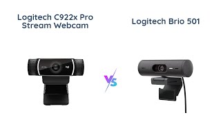 🔎 Logitech C922x Pro Stream Webcam vs Logitech Brio 501 Full HD Webcam [upl. by Vivien]