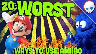 Top 20 WORST uses for Amiibo  Gnoggin x Arlo [upl. by Herby]