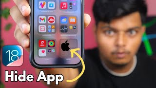 iOs 18 App Hide in iPhone  How to Hide App in iPhone  Hindi [upl. by Monson67]