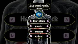 Atherosclerosis can lead to which of the following conditions cee medicalstudent entrance [upl. by Nairde]