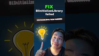 FIX BlInitializeLibrary Failed windows11 computer shorts [upl. by Onofredo]