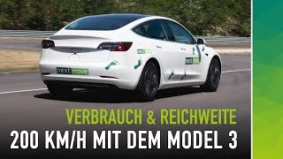 Überhitzt das Tesla Model 3 beim 200 kmh Stresstest  44 [upl. by Dachia]