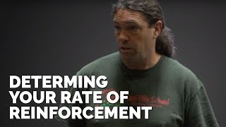 Determine Your RATE OF REINFORCEMENT in Reward Based Training [upl. by Yelrahs]